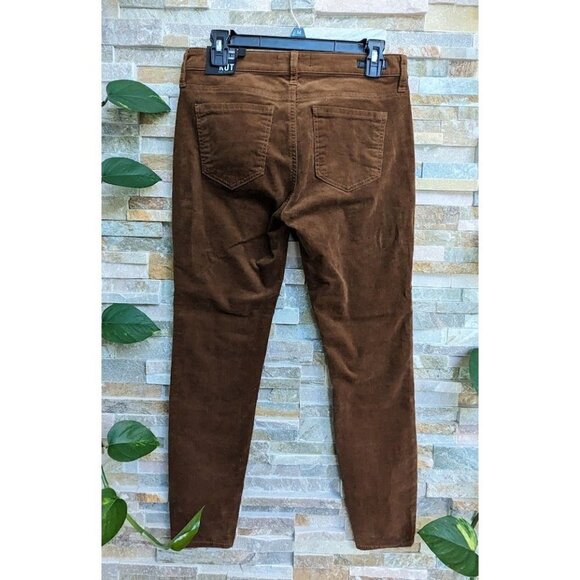 KUT From the Kloth Brown Corduroy Diana Skinny Pants Women's Size 4P- NWT - Picture 2 of 4